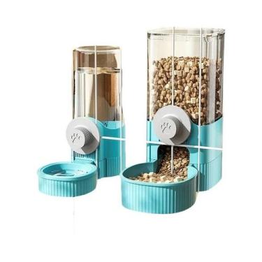 Imagem de Bebedouro E Comedouro Automático Para Cães E Gatos, Suspenso Para Gaio