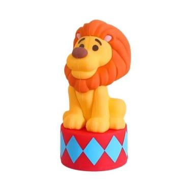 Imagem de Topo De Bolo Temático De Circo: Palhaço, Leão, Elefante, Leão Marinho,