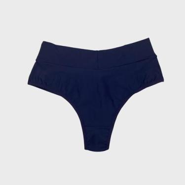 Imagem de Calcinha Cós Fio Duplo DMauli - MF, Azul marinho, M
