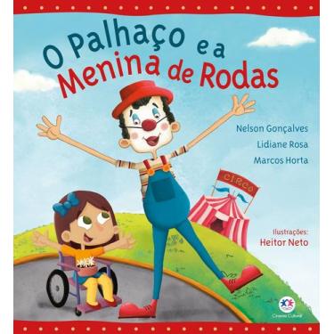 Imagem de Livro - O palhaço e a menina de rodas