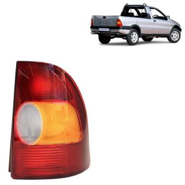 Imagem de Lanterna Traseira Strada 1996 A 2000 Tricolor - Automotive Imports, Di
