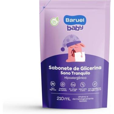 Imagem de Sabonete liquido baruel baby refil sono tranquilo 210ml