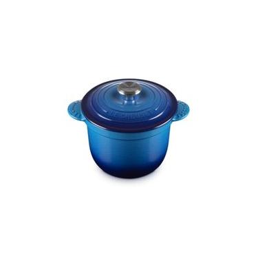 Imagem de PANELA DE ARROZ LE CREUSET EVERY 18CM COM TAMPA INTERNA EM FERRO FUNDIDO AZURE BLUE 41110182200460