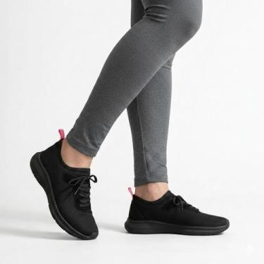 Imagem de tênis feminino casual esportivo para academia caminhada corrida dia a 