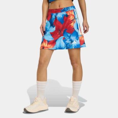 Imagem de Saia Adidas Farm Casual Feminina, Amarelo, M