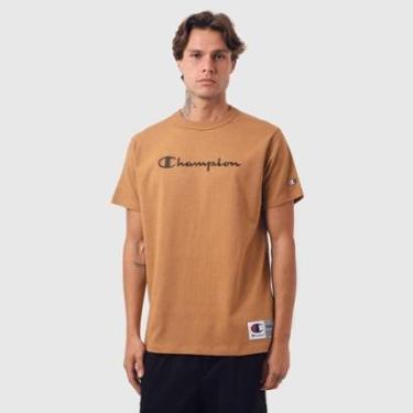 Imagem de CAMISETA CHAMPION LIFE SCRIPT RUST LOGO-Masculino