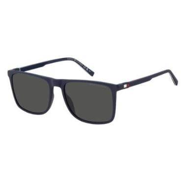 Imagem de Óculos Solar Tommy Hilfiger Th2277/s Pjp 56 Fosco Lente Cinza-Masculino