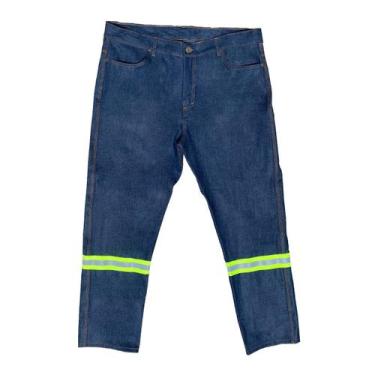 Imagem de Calça Jeans Com Refletivo - EQUIVALE, 48