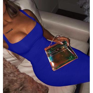 Imagem de Vestido Midi Sem Mangas plus Size Para Mulheres, Estilo Europeu-Americ