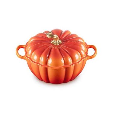 Imagem de PANELA ABÓBORA LE CREUSET SIGNATURE EM FERRO FUNDIDO FLAMME DORÉE 24CM 21238241834441