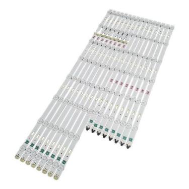 Imagem de Kit 16 Barras De Led Tv Un65mu6100 Un65ju6700 Novo N/F - Generica
