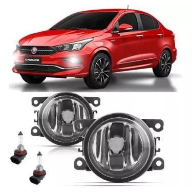 Imagem de Par Farol De Milha Universal Fiat Cronos 2017 2018 2019 2020 2021 2022