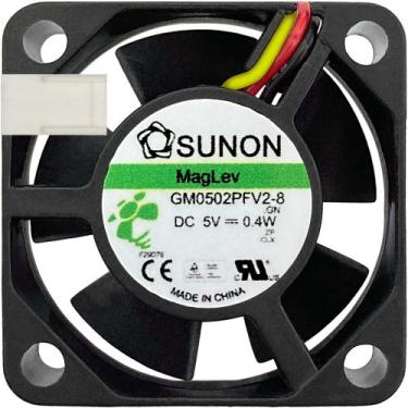 Imagem de Cooler GM0502PFV2-8 5V 0.08A 0.4W 3L 3P B2 Garantia 2 Anos - Sunon