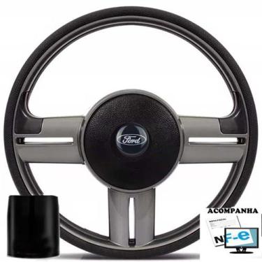Imagem de Volante Esportivo Escort 1983 2003 Fiesta 1976 2013 Ka 1996 2013 Ecosp