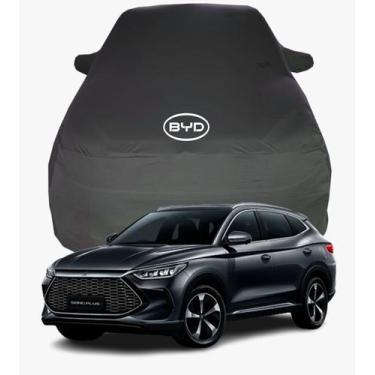 Imagem de Capa de Carro BYD Song Tecido  Lycra Premium - Cadilhe Capas, Preto