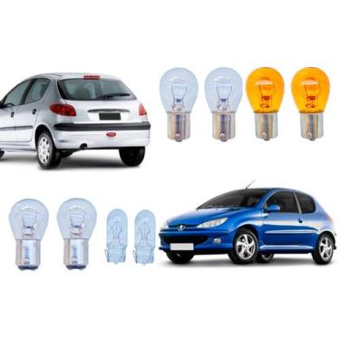 Imagem de Lampadas lanterna traseira seta ré freio peugeot  206 e 207 - VELOX TI