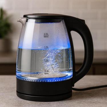 Imagem de Chaleira Elétrica Vidro Jarra Transparente 2 Litros Com Led - Startool