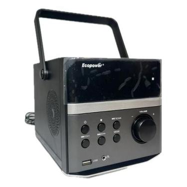 Imagem de Rádio Portátil CD Bluetooth USB FM Ecopower EP-M702 Bivolt