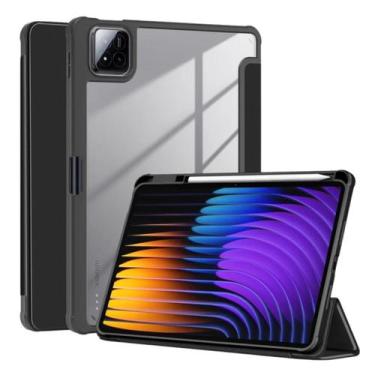 Imagem de Capa em TPU com fundo acrilico para Xiaomi Pad 7 Pro 11,2" - Genérica