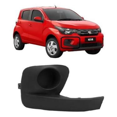 Imagem de Grade Moldura Milha Sem Furo Fiat Mobi 2015 A 2018 Direito - MJ
