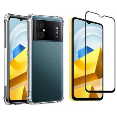 Imagem de Kit Capa Capinha Para Xiaomi Poco M5 Anti Impacto + Película - Danet, 