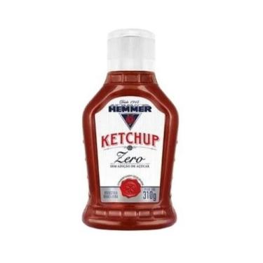 Imagem de Ketchup tradicional hemmer zero açucar squeeze 310g
