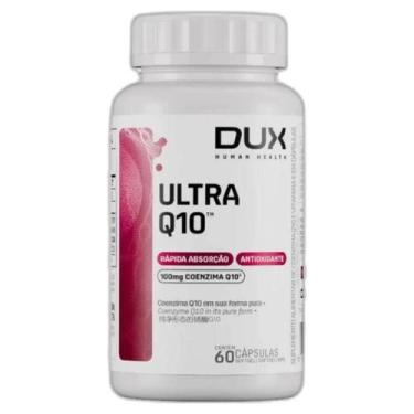 Imagem de Coenzima Q10 Coq10 Ultra 100mg 60 Capsulas Dux Nutrition, Natural