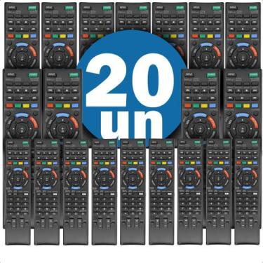 Imagem de Controle Remoto para TV Sony Bravia 4K RMYD090 com Tecla Netflix kit c