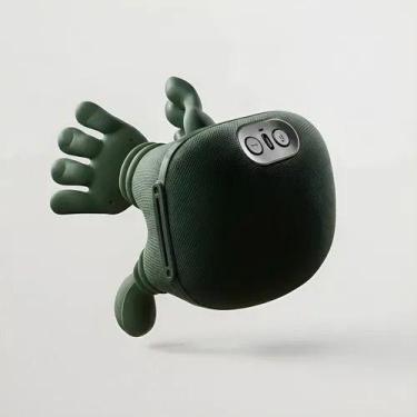 Imagem de Massageador Automático Pescoço Ombros Verde - Mãozinha Verde, Verde, B