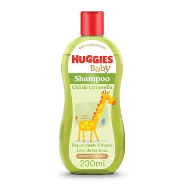 Imagem de Huggies Shampoo Chá de Camomila Seguro para Recém-Nascidos, 200ml