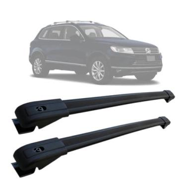 Imagem de Rack De Teto Travessa Volkswagen Toureg 2004 a 2021 Aluminio MN-132 Pr