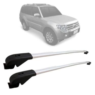 Imagem de Rack De Teto Travessa Mitsubishi Pajero Full 2004 a 2011 Aluminio MN-3