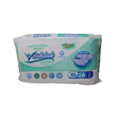 Imagem de Fralda Geriatrica Vitalidade Premiun, XG