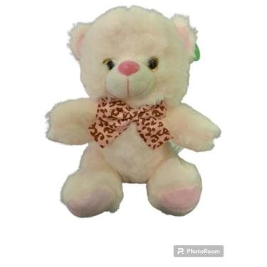 Imagem de Urso  de pelúcia com laço - Tuka toys 