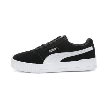 Imagem de Tênis Puma Carina BDP Black/Black/Silver, Preto, 35