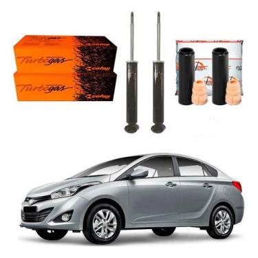 Imagem de Kit Amortecedor Traseiro Hb20s 1.0 1.6 2013 A 2015 - Cofap
