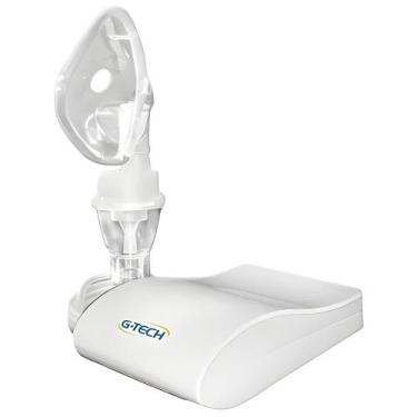 Imagem de Inalador Nebulizador Compressor G-Tech DC1 Silencioso Bivolt Portátil 