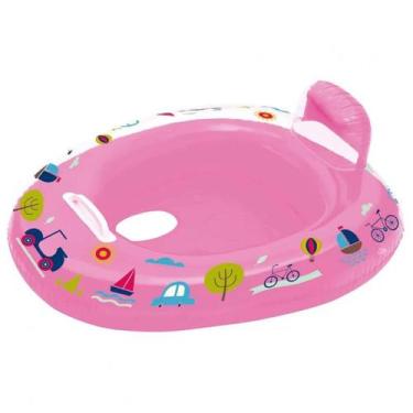 Imagem de Boia Infantil Bote Infantil Com Fraldas Para Piscina - Mor