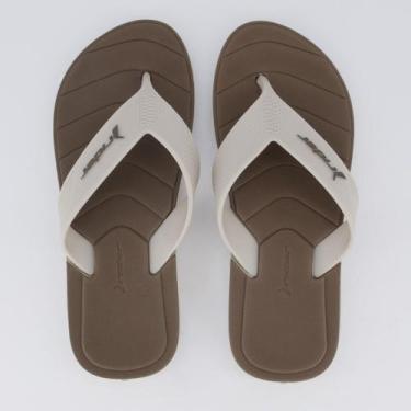 Imagem de Chinelo Rider Pulse Marrom e Bege, 37-38
