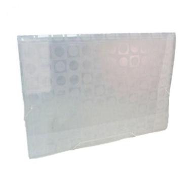 Imagem de Pasta Mini Aba Elástica s/Lombo 245x183mm Transparente - DAC