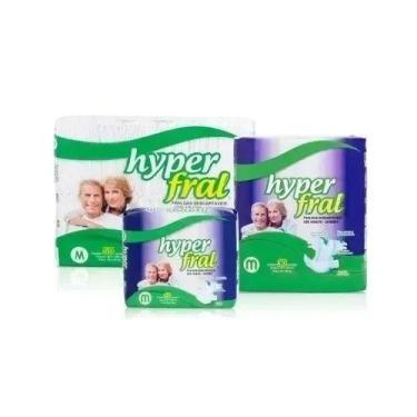 Imagem de FRALDA GERIÁTRICA HYPERFRAL M 50 unidades