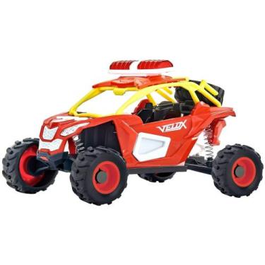 Imagem de Carrinho Resgate UTV Velox Usual Brinquedos  - com Acessórios