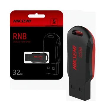 Imagem de Pen Drive 32GB Hiksemi RNR USB 2.0 Preto M200R
