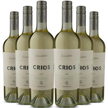 Imagem de Kit 6 Garrafas Vinho Branco Susana Balbo Crios Torrontes 750ml