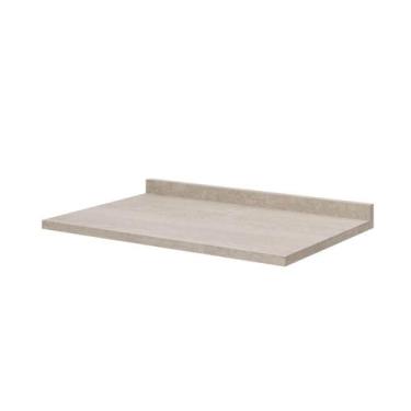 Imagem de Tampo para Balcão 80cm Marselha CabeCasa MadeiraOriginals Cinza/Calcar