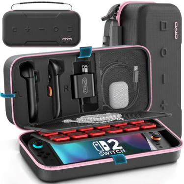 Imagem de Estuche de Transporte OIVO para Nintendo Switch 2025 con 24 Ranuras pa