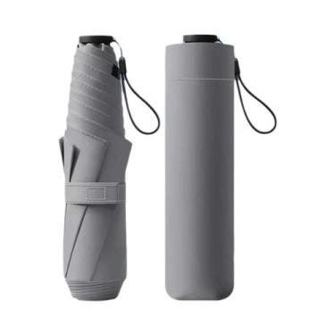 Imagem de Guarda-chuva Japonês Ultra-leve De 125g, Dobrável Em 3 Partes, Com 6 V