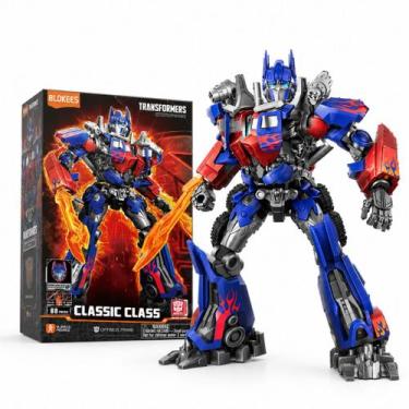 Imagem de Boneco Optimus Prime Blokees 88 Peças Transformes Classic Class 09