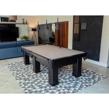 Imagem de Mesa de Sinuca Oficial - 2,84x1,54 - Nelson Bilhares, Cinza