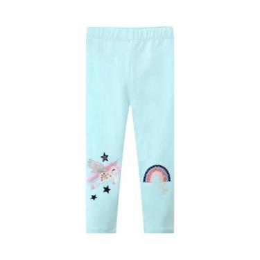 Imagem de Calças Leggings Justas Para Bebês E Crianças 2-7 Anos, Moda Adorável, 